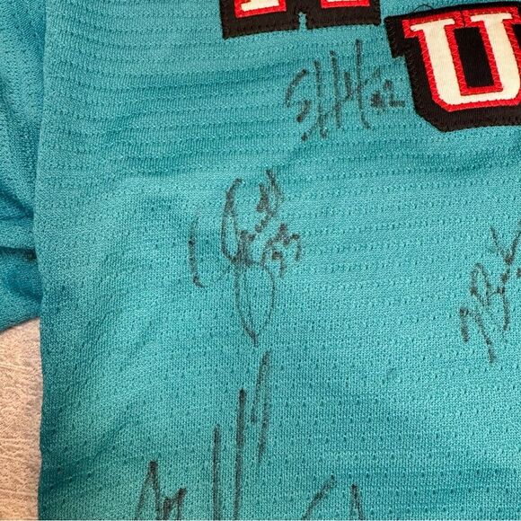 Vintage Bossier Shreveport Mudbugs CHL Team-Signed Jersey - Youth L/XL, SP Brand - Picture 3 of 16